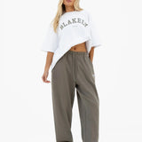 Heritage Oversized Sweatpants - Safari Green