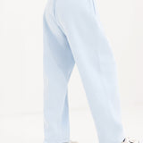 Alexis Wide Leg Sweatpants - Powder Blue
