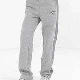 Immani Wide Leg Sweatpants - Marl Grey
