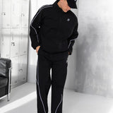 Blakely Track Jacket - Black