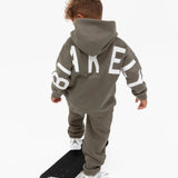 Mini Blakely Hoodie - Safari Green