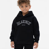 Mini Varsity Hoodie - Black