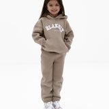 Mini Varsity Hoodie - Light Beige