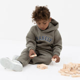 Mini Varsity Hoodie - Safari Green