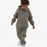 Mini Varsity Hoodie - Safari Green