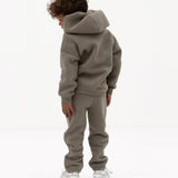 Mini Varsity Hoodie - Safari Green