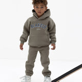 Mini Varsity Hoodie - Safari Green