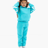 Mini Blakely Sweatpants - Aqua