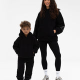 Mini Blakely Borg Sweatpants - Black