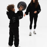 Mini Blakely Borg Sweatpants - Black