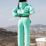 Isabel Oversized Hoodie - Bright Mint