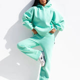 Isabel Oversized Hoodie - Bright Mint