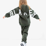 Mini Blakely Sweatpants - Khaki Green