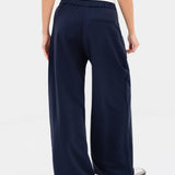 Kady Cross Over Trousers - Soft Navy