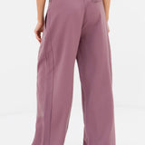 Kady Cross Over Trousers - Dusty Rose