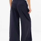 Ali Pleated Trousers - Soft Navy