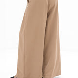Ali Pleated Trousers - Tan