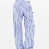 Noa Stripe Trousers - Blue Stripe