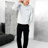 Zayd Relaxed Hoodie - Marl Grey