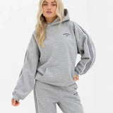 Immani Oversized Hoodie - Marl Grey