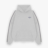 Zayd Relaxed Hoodie - Marl Grey
