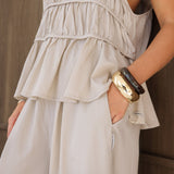 Alessia Linen Trousers - Off White
