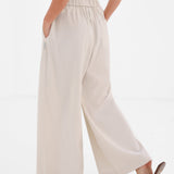 Alessia Linen Trousers - Off White