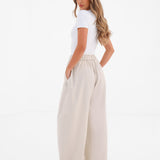 Alessia Linen Trousers - Off White