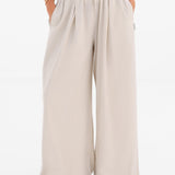 Alessia Linen Trousers - Off White