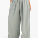 Alessia Linen Trousers - Soft Sage
