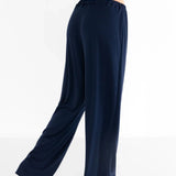 Rosie Pointelle Trousers - Light Navy