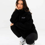 Addie 1/4 Zip Jumper - Black