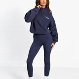 Addie 1/4 Zip Jumper - True Navy