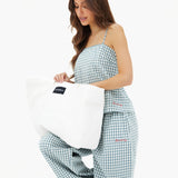 Lottie Gingham Trousers - Light Teal