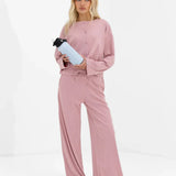 Alma Button Up Cardigan - Dusky Pink