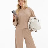 Alma Button Up Cardigan - Tan