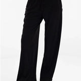 Alma Wide Leg Trousers - Black