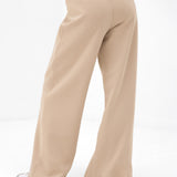 Emmy Wide Leg Trousers - Light Tan