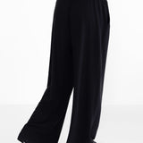 Ebony Wide Leg Trousers - Black
