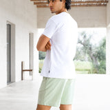 Jude Relaxed Linen Shorts - Sage Green