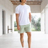 Jude Relaxed Linen Shorts - Sage Green