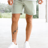 Jude Relaxed Linen Shorts - Sage Green