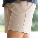 Jude Relaxed Linen Shorts - Tan