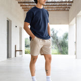 Jude Relaxed Linen Shorts - Tan