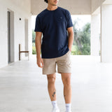 Jude Relaxed Linen Shorts - Tan