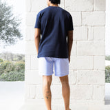 Jonah Relaxed Stripe Shorts - Blue