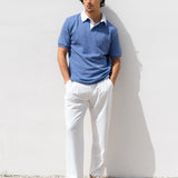 Ander Relaxed Polo Shirt - Blue