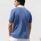 Ander Relaxed Polo Shirt - Blue