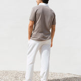 Ander Relaxed Polo Shirt - Brown
