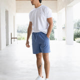 Ander Relaxed Shorts - Blue